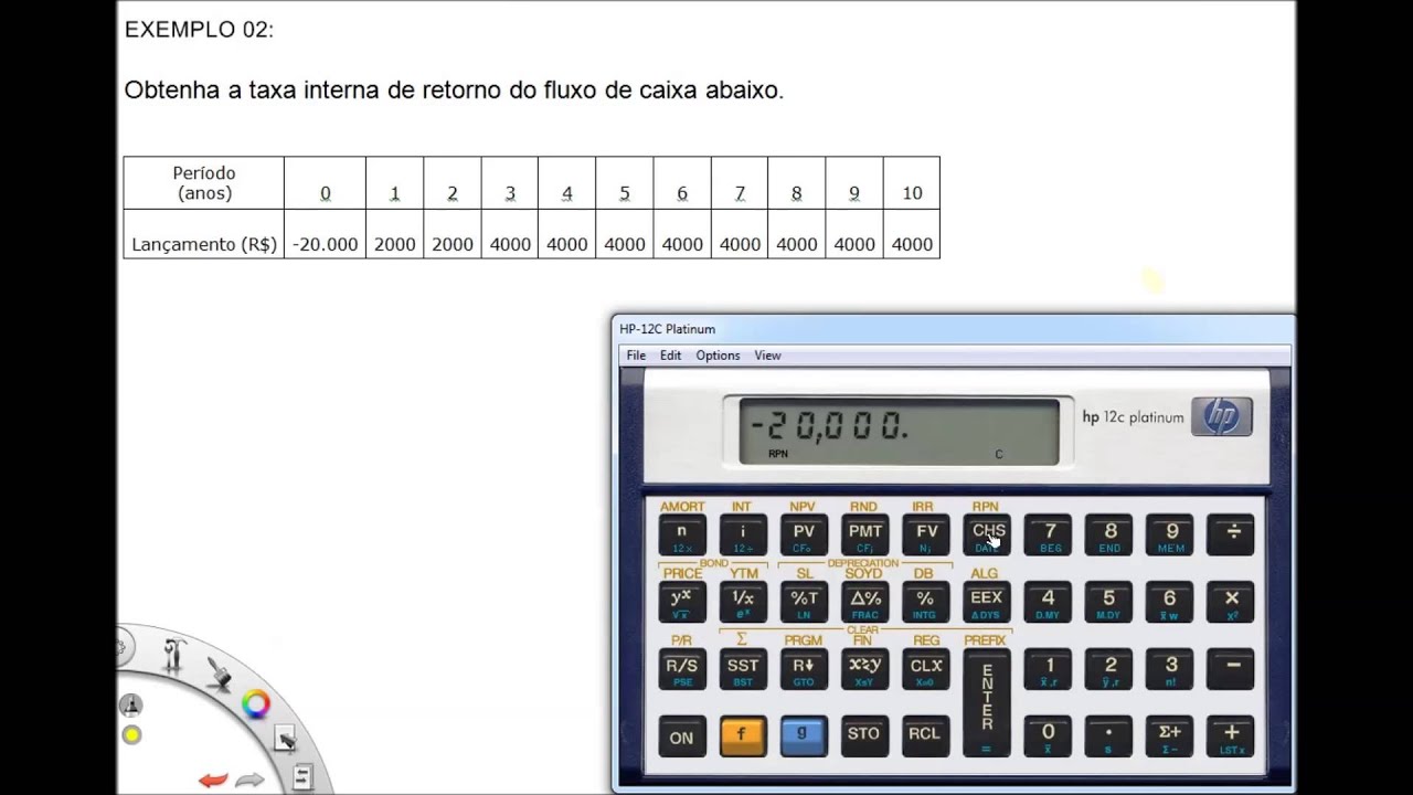 Fluxo De Caixa (Matemática Financeira) Prof. Allan