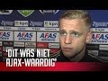 Donny van de Beek vond het lastig tegen AZ