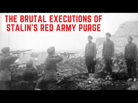 The BRUTAL Executions Of Stalin's Red Army PURGE