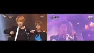 Download lagu BTS 방탄소년단 & Shinhwa 신화 - Perfect Man 퍼펙트맨  comparison mp3