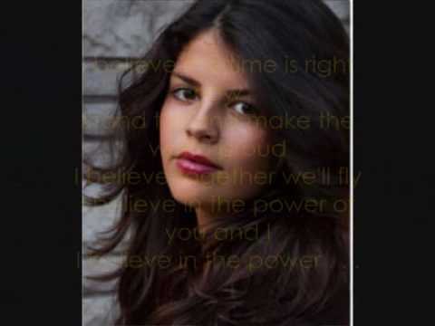 Nikki Yanofsky - I Believe [lyrics]