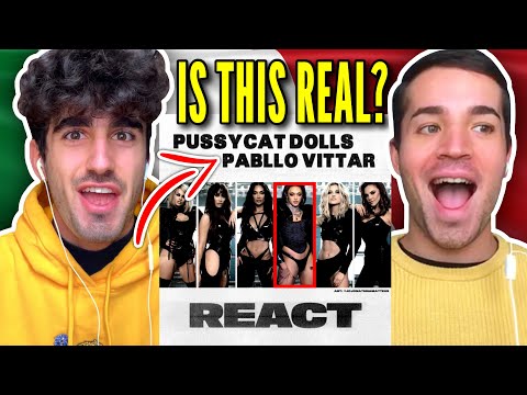 ITALIANS React 🇮🇹 The Pussycat Dolls Feat. Pabllo Vittar - React (Remix)