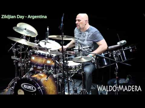 Waldo Madera - 30 segundos de Zildjian Day , Argentina