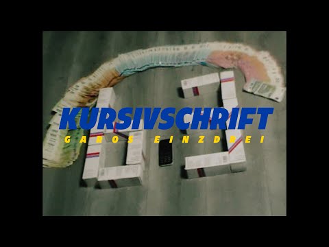 Kursivschrift - Garos63 & EINZ.DREI (Official Video)