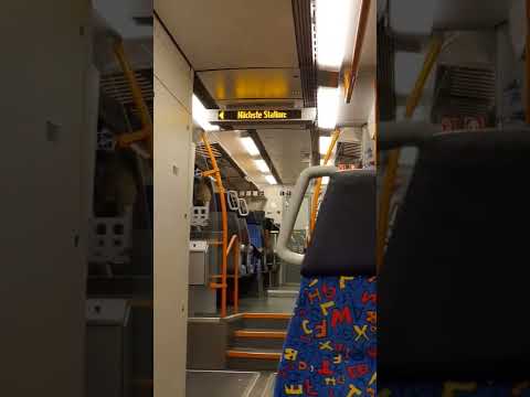 Ansagen aus dem RE 49 von Lichtenfels nach Nürnberg Hbf