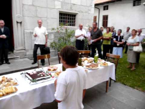 80-letnica življenja gospod župnik Venceslav Filipič