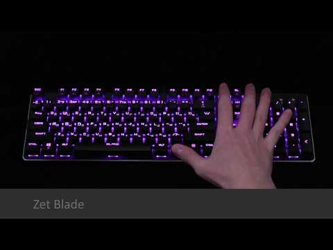 Клавиатура ZET Blade. Подсветка