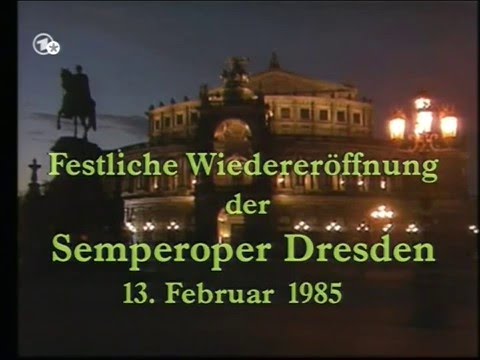 Weber: Der Freischütz (Dresden 1985, Wiedereröffnung Semperoper)