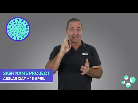 How to Sign Kilohertz in Auslan