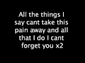 My Darkest Days Cant Forget You Lyrics 