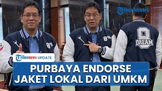 Keras Tolak Impor Baju Bekas! Purbaya Kini Endorse UMKM Lokal, Pesan Jaket Khusus dengan Logo 8%