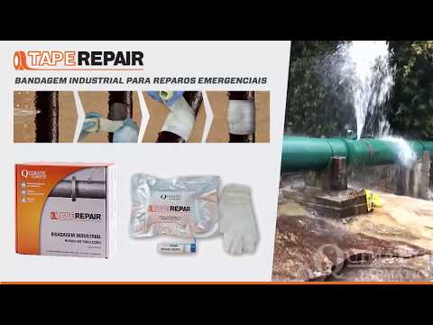 Vídeo: TAPEREPAIR® - Bandagem Industrial