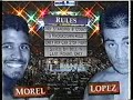 JESUS LOPEZ Vs ERIC MOREL Pro Boxing
