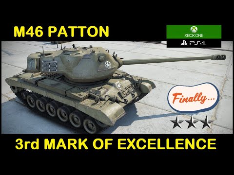 WOT Console 6.0 // M46 Patton - 3rd Mark Session!