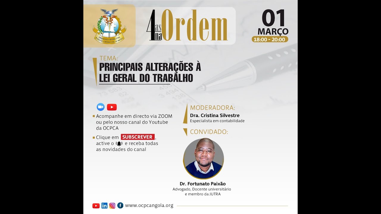 PRINCIPAIS ALTERAÇÕES À LEI GERAL DO TRABALHO