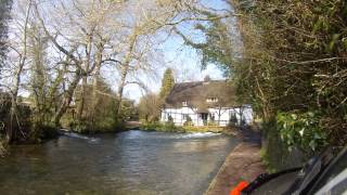 preview picture of video 'Ford of the River Alre at New Alresford in Hampshire'