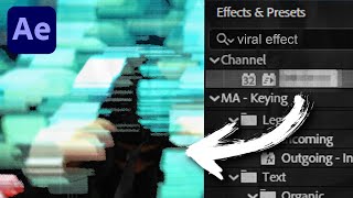VIRAL SPEED LINES MINIMAX EFFECT - AFTER EFFECTS TUTORIAL