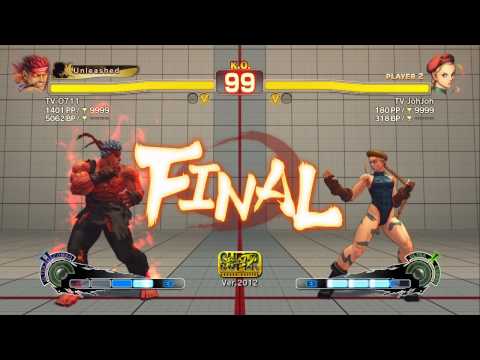 TV Online Ranbat #2 O711 (Evil Ryu) vs JohJoh (Cammy)  1