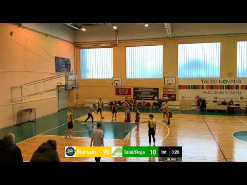 LJBL U15 Marupes SC : Talsi/Roja