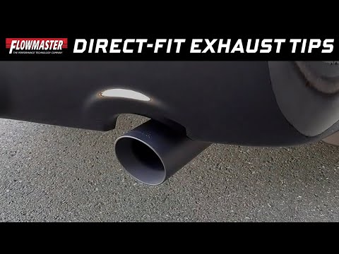 2009-19* RAM 1500 5.7L Hemi - Direct-fit Black Stainless Steel Exhaust Tips 15356B