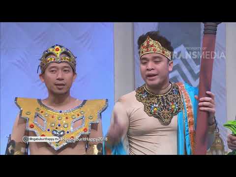 NGABUBURIT HAPPY - Ngakak !! Vicky Cium Tangan Mpok Elly Kejang Kejang (7/6/18) Part 1
