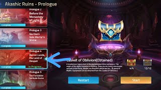 MLA Akashic Ruins Prologue prologue 4=Barren Lands, the Land of Despair(tutorial)
