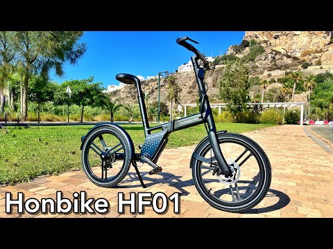 HONBIKE HF01 Folding Electric Bike Review - Super Cool Looking Bicycle