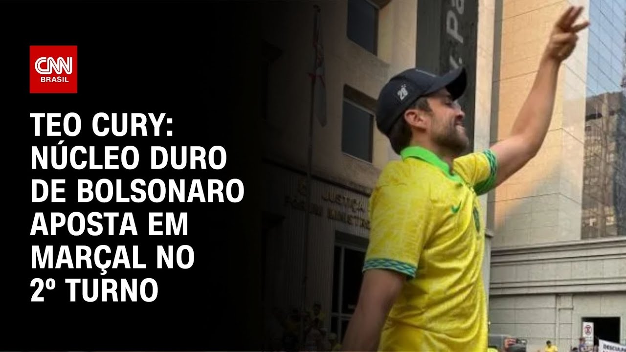Teo Cury: Núcleo duro de Bolsonaro aposta em Marçal no 2º turno  | CNN NOVO DIA