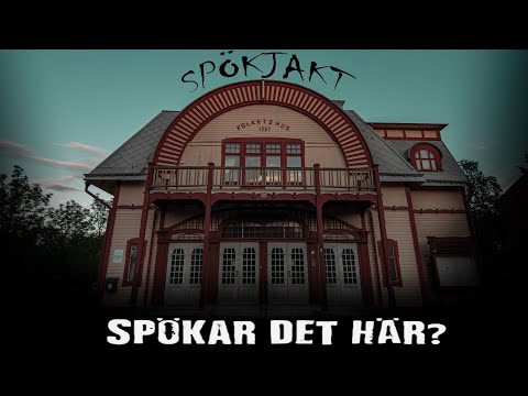 SPÖKJAKT - Spökar det på Gamla Folkets Hus i Motala - Vad säger Tarotkorten om oss?