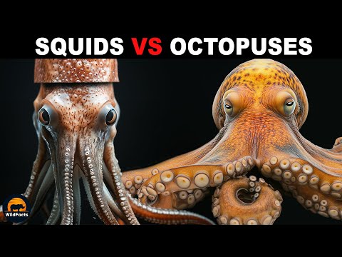 What Is The Difference Between Squids And Octopuses?