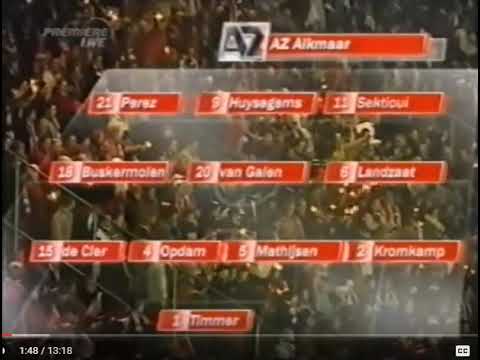 15 December 2004 GAK 2-0 AZ Alkmaar