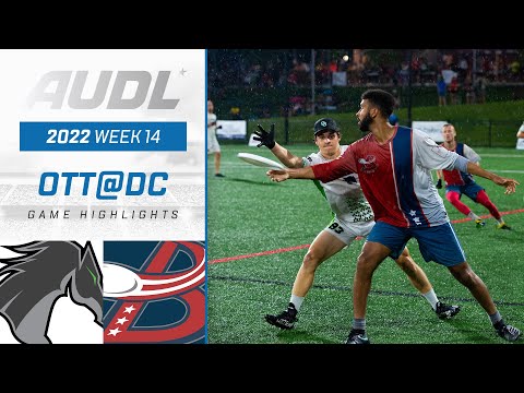 2022 AUDL: Ottawa Outlaws at DC Breeze | Week 14 | Game Highlights