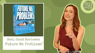 Future Me Problems Card Game Preview | Real Good Reviews with Becca Scott
