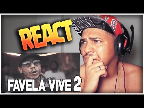 REACT / Favela Vive 2 (Cypher) – ADL, BK, Funkero e MV Bill (Prod. Indio)