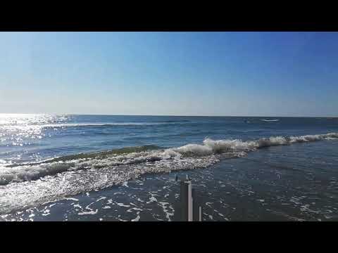 România, Danube Delta, Sfântu Gheorghe, at the flow of the Danube in the Black Sea_2021 august_02