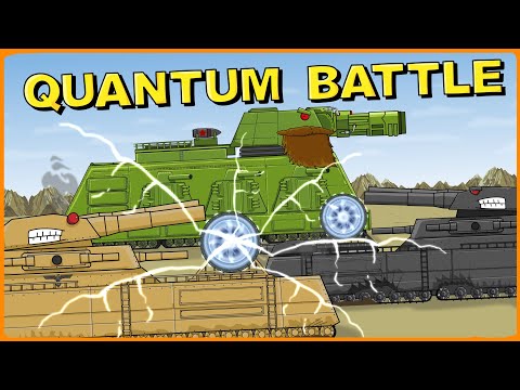 "Battle of Quantum Technologies" Cartoons about tanks