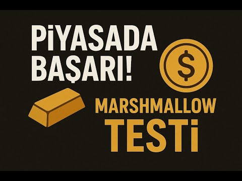 Altın DÜŞTÜ ama SABREDENLER Kazanacak | Marshmallow Testi ve Yatırım Psikolojisi