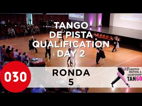 European Tango Championship 2019 – Tango de pista – Qualification Day 2 Ronda 5