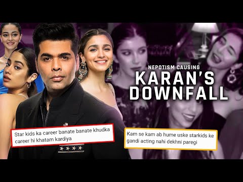 How Karan Johar's LOVE for NEPOKIDS became the reason for his DOWNFALL , Dharma Got SOLD!