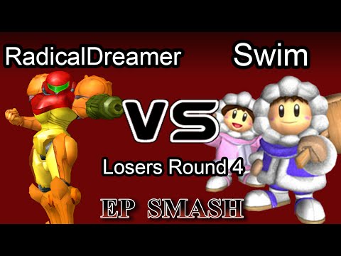 JOUSTMania III: RadicalDreamer (Peach, Samus) vs Swim (Ice Climbers) Melee LR4