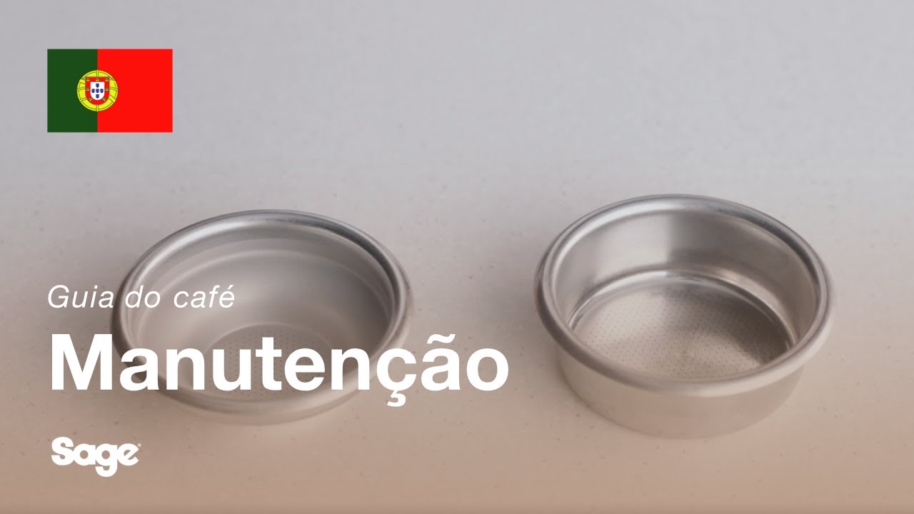 Limpeza do cesto do filtro