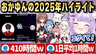 最近流行りの2025年ハイライトについて話すおかゆん【ホロライブ 切り抜き/猫又おかゆ/大空スバル/鷹嶺ルイ/大神ミオ/白上フブキ/戌神ころね/星街すいせい】
