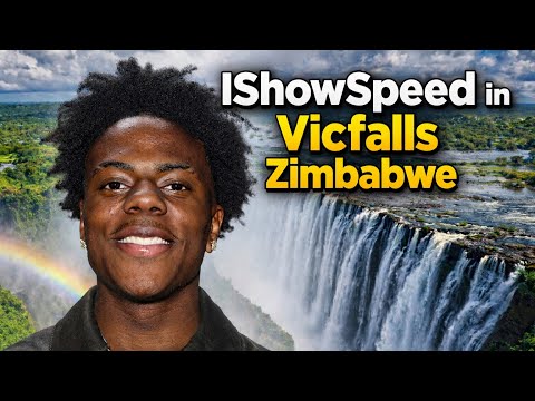 iShowSpeed in Victoria Falls, Zimbabwe 🇿🇼