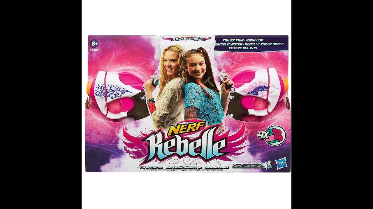 Nerf Rebelle Мини-бластеры Сладкая парочка (2 в уп.) Hasbro A4807