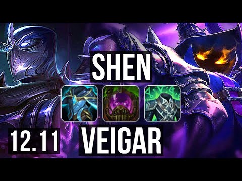 SHEN & Senna vs VEIGAR & Janna (ADC) | 6/3/17, 600+ games | EUW Master | 12.11