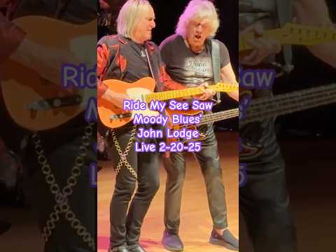 Thumbnail for NEW Classic Moody Blues "RIDE MY SEE SAW" by John Lodge live 2-20-25; wicked Duffy King guitar solo! by Ride