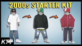 2000s Streetwear Fashion Starter Kit (Girbuad, Ed Hardy, LRG, AF1s)