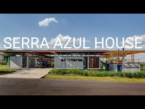 Serra Azul House: A Harmonious Fusion of Concrete and Wood by Apiacás Arquitetos