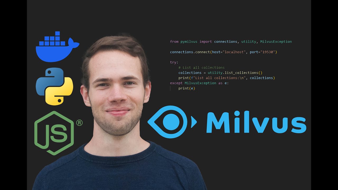 How to start using Milvus Standalone open-source vector database🔥: Python & Node.js — Milvus #1