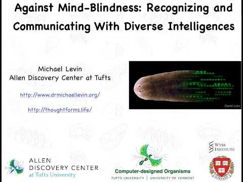 "Against Mind-Blindness: recognizing and communicating with diverse intelligences" by Michael Levin